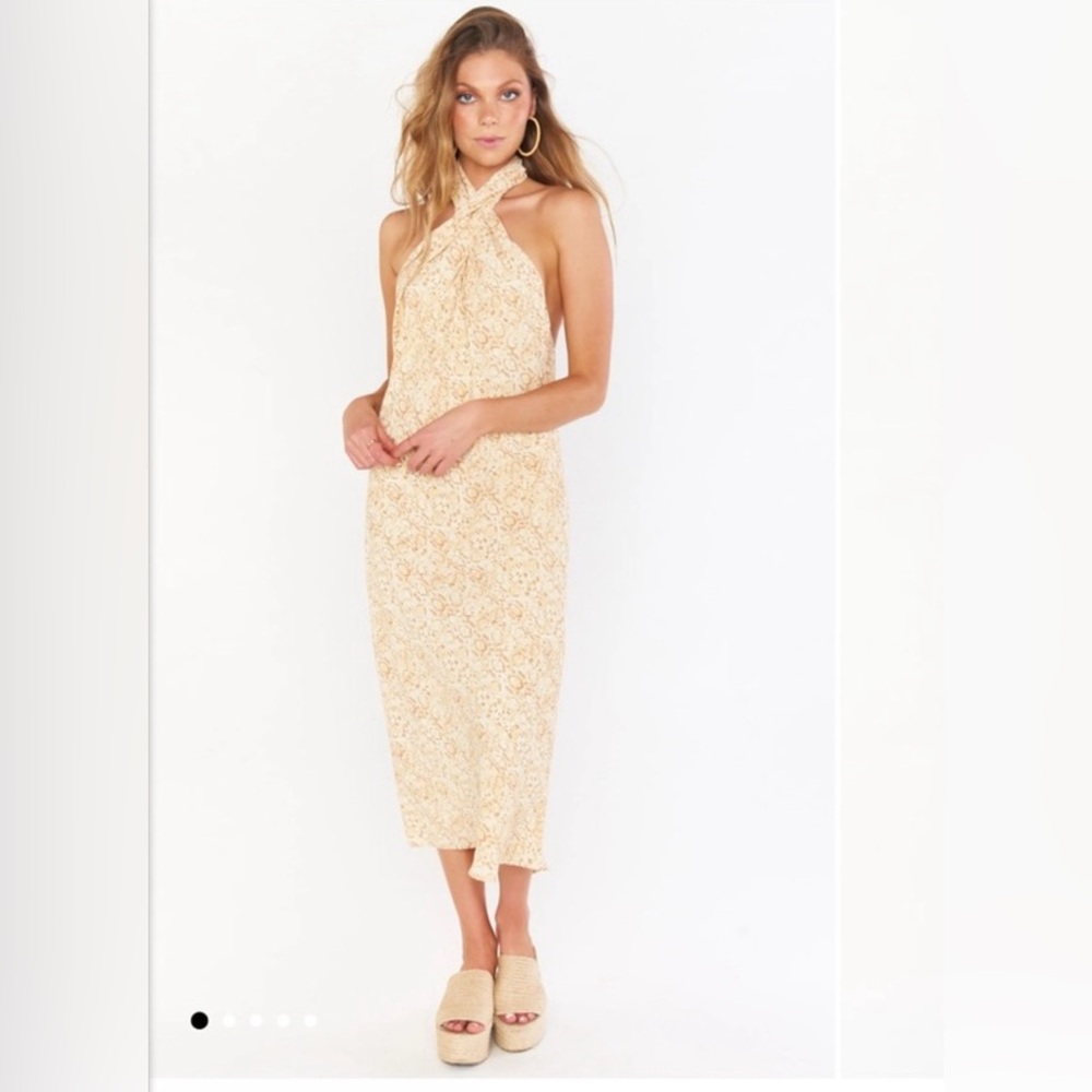 Show Me Your MuMu Halter Dress